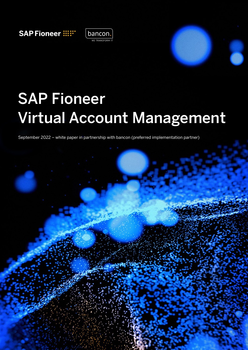 Virtual Account Management